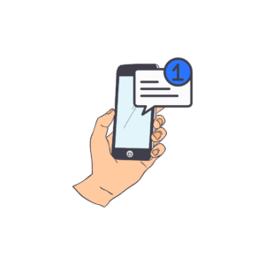 Phone with notification